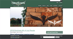 Desktop Screenshot of grayhawkfrisco.com